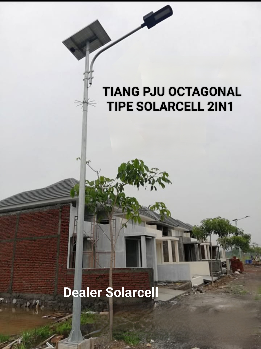 TIANG OCTAGONAL SOLARCELL 7 METER